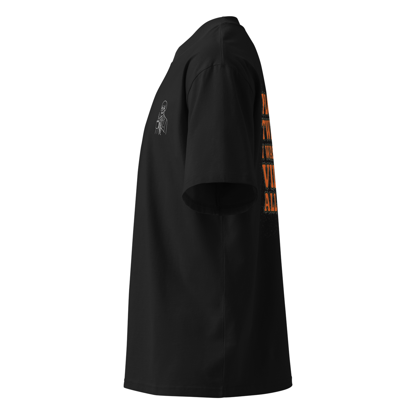 "Plot Twist Villain" Oversized Unisex Tee – Bold, Mischievous, Iconic