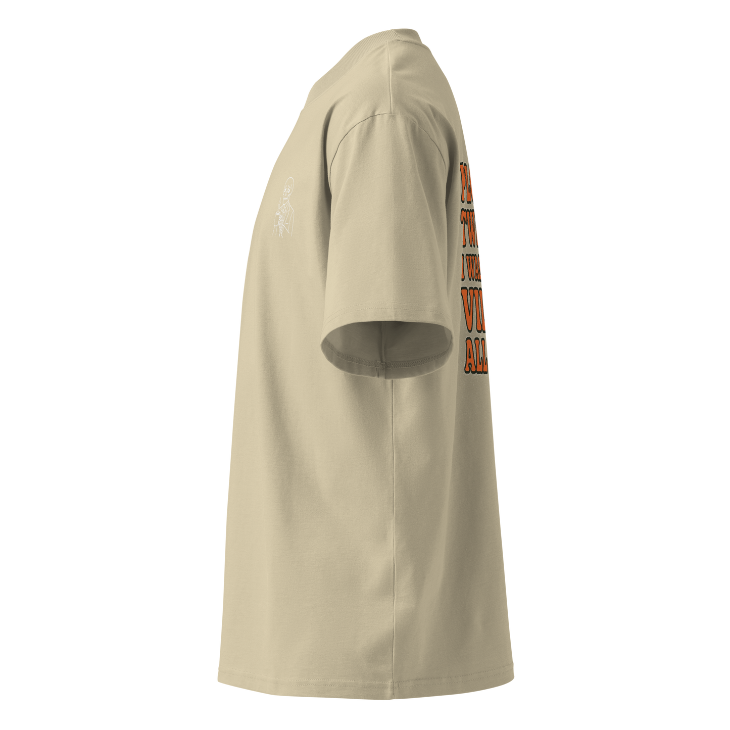 "Plot Twist Villain" Oversized Unisex Tee – Bold, Mischievous, Iconic