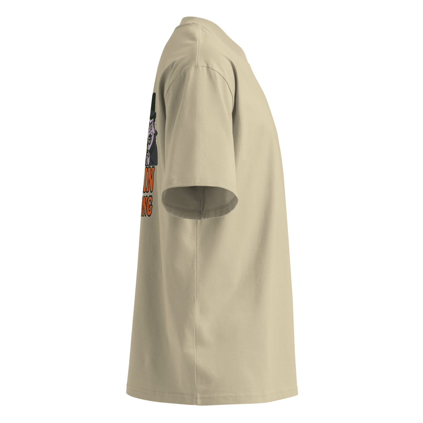 "Plot Twist Villain" Oversized Unisex Tee – Bold, Mischievous, Iconic