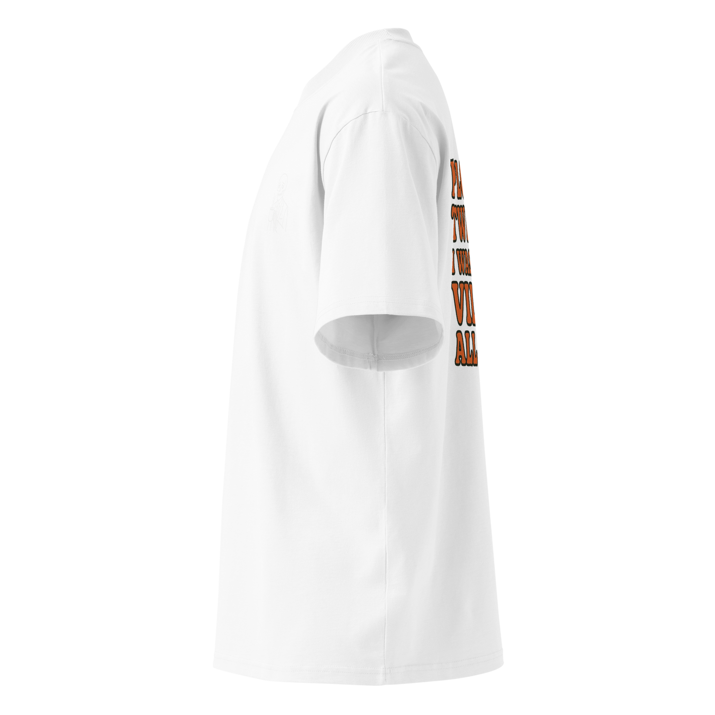 "Plot Twist Villain" Oversized Unisex Tee – Bold, Mischievous, Iconic