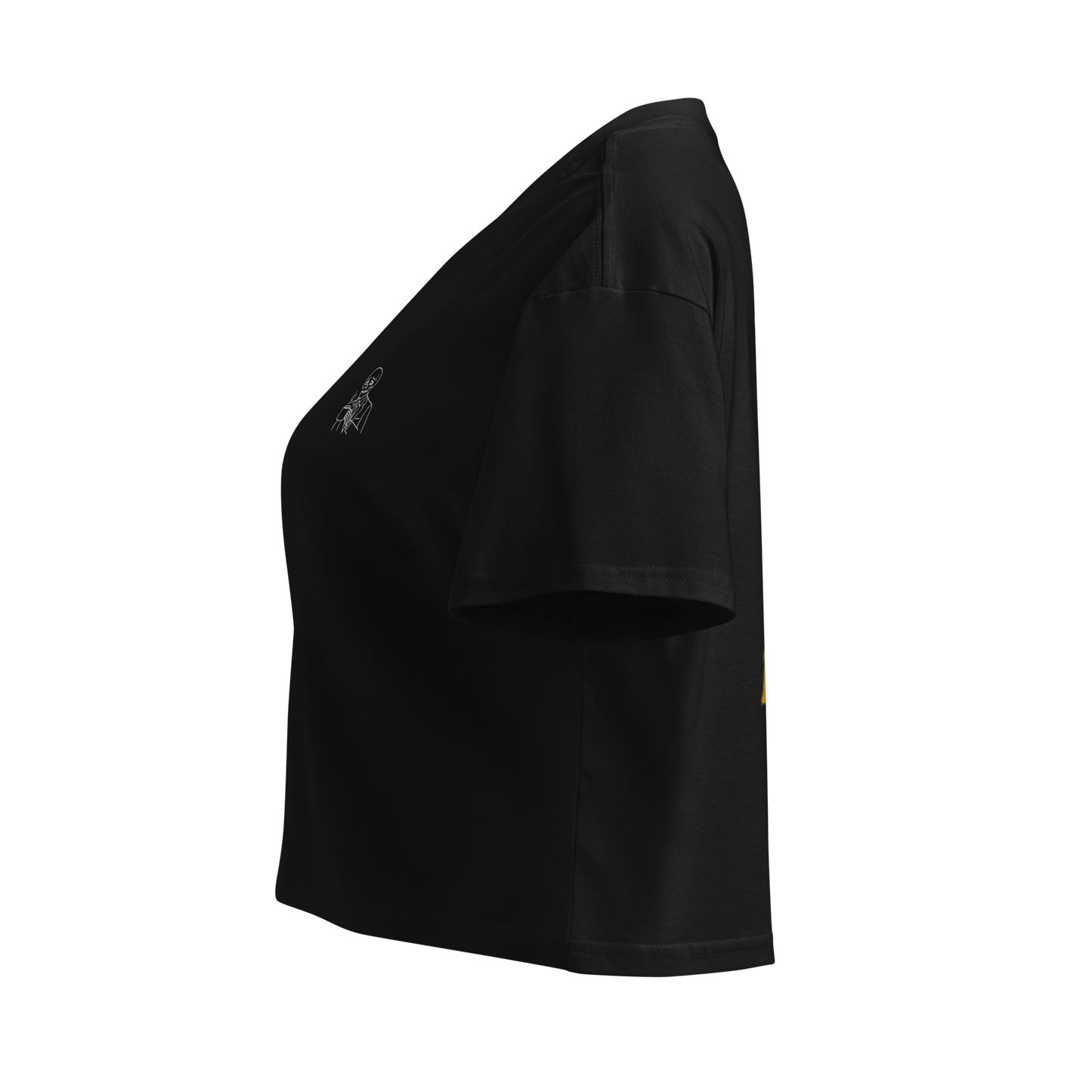 "Toxicity Remains" Premium Streetwear Crop Top – Black & White